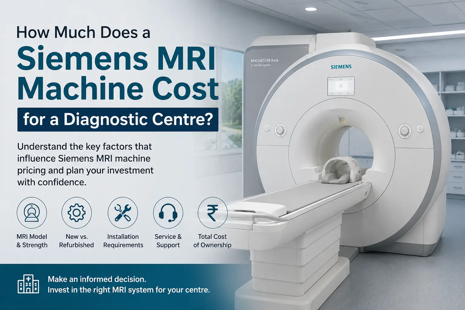 How Much Does a Siemens MRI Machine Cost for a Diagnostic Centre?