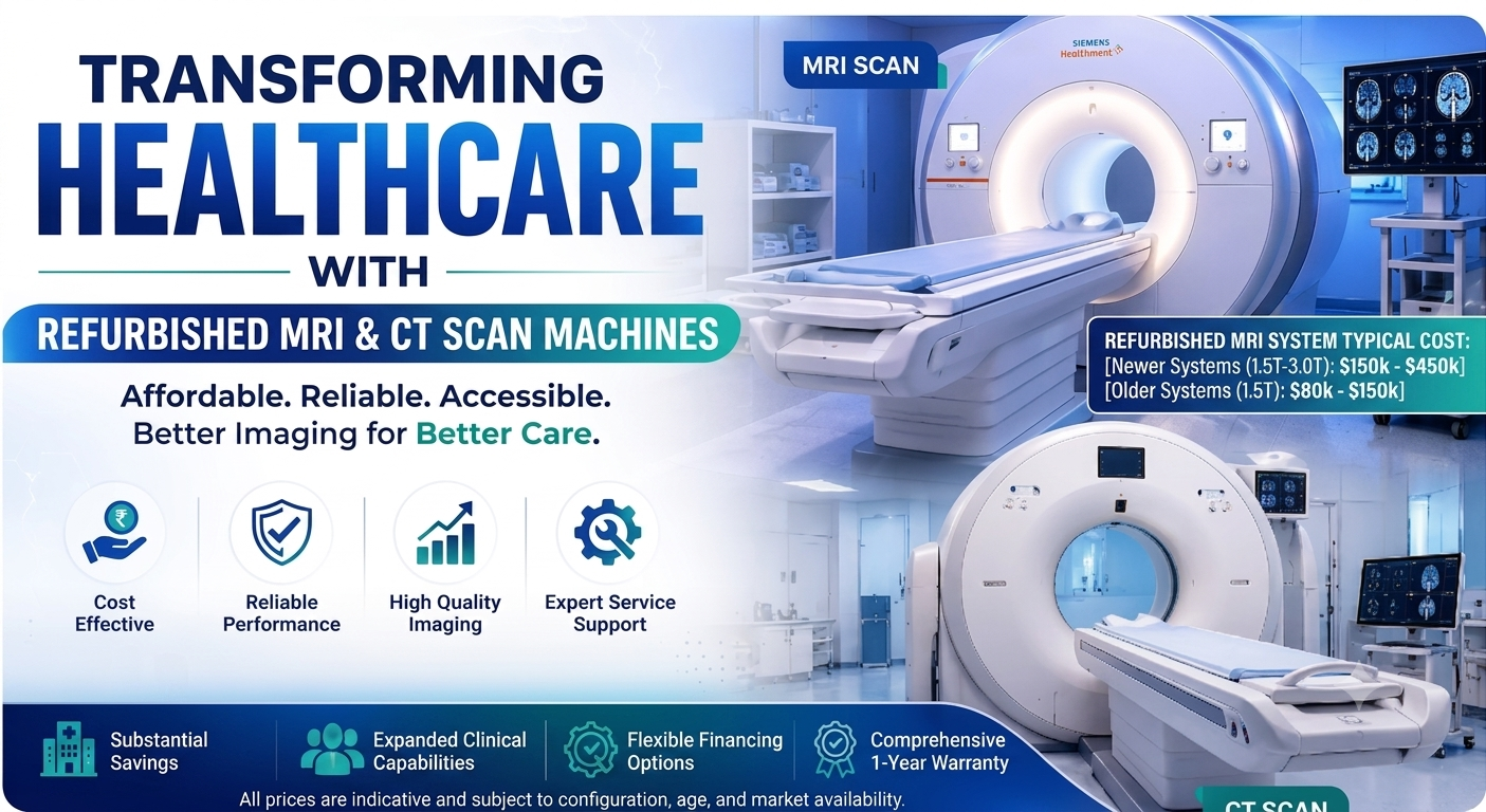 What Is the Cost of an MRI Machine? A Realistic Breakdown for Hospitals and Diagnostic Centres