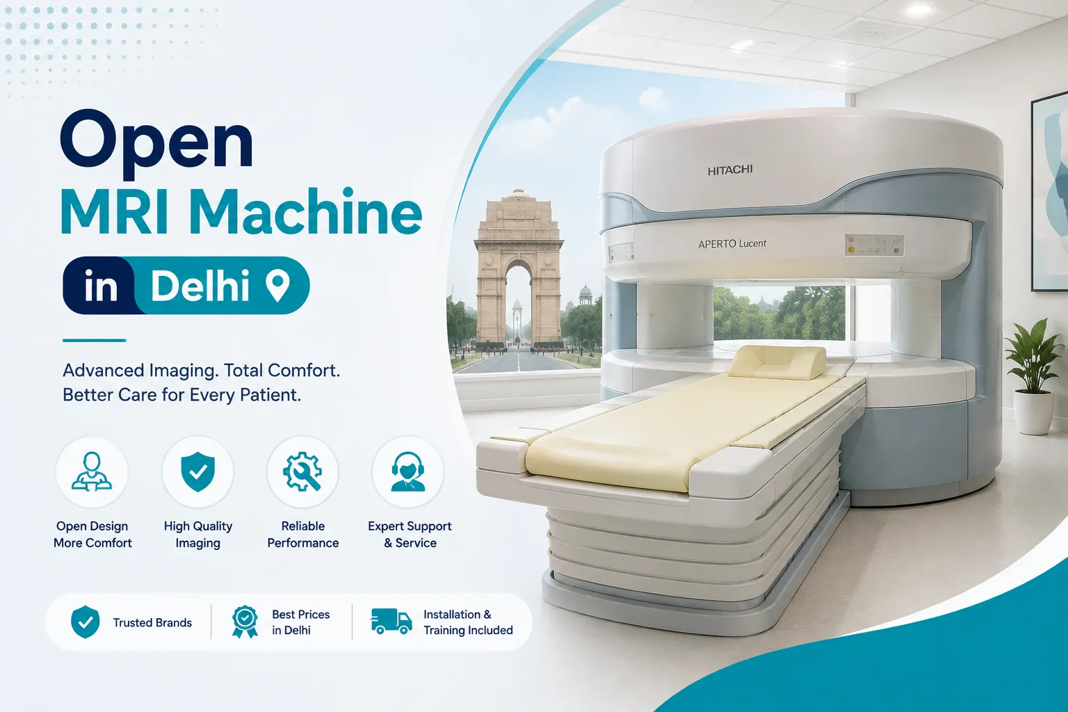 Open MRI Machine in Delhi